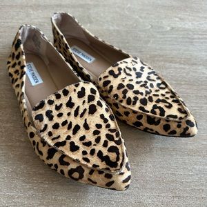 Steve Madden Women’s Leopard Print Loafer Flats - Size 9.5